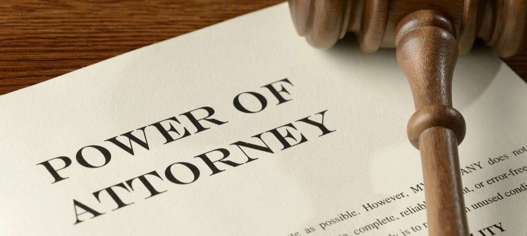 power of attorney sheet