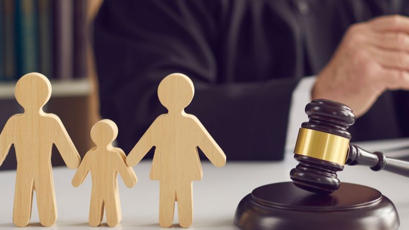 family wooden figures