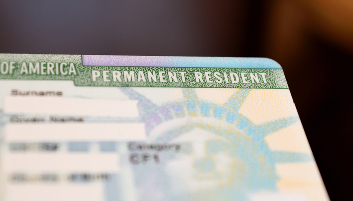permanent resident card